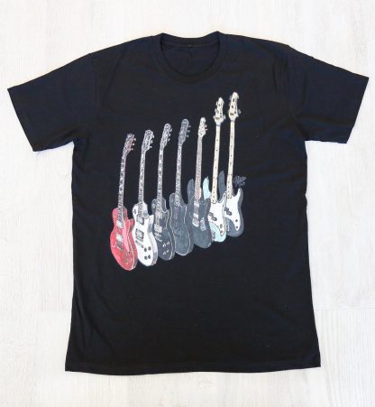 T-Shirt Only with artwork of Sleeping With Sirens Rockstar DISRUPT Fest Guitarsenal
